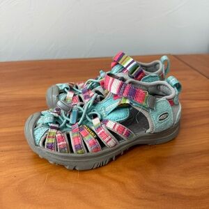 Keen‎ Toddler Waterproof Sandal Shoe Whisper Raya Fusion Hiking Outdoor T11